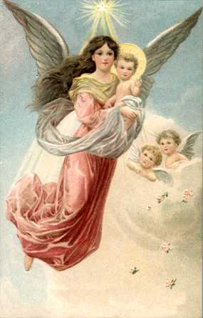 Angel Holding Child